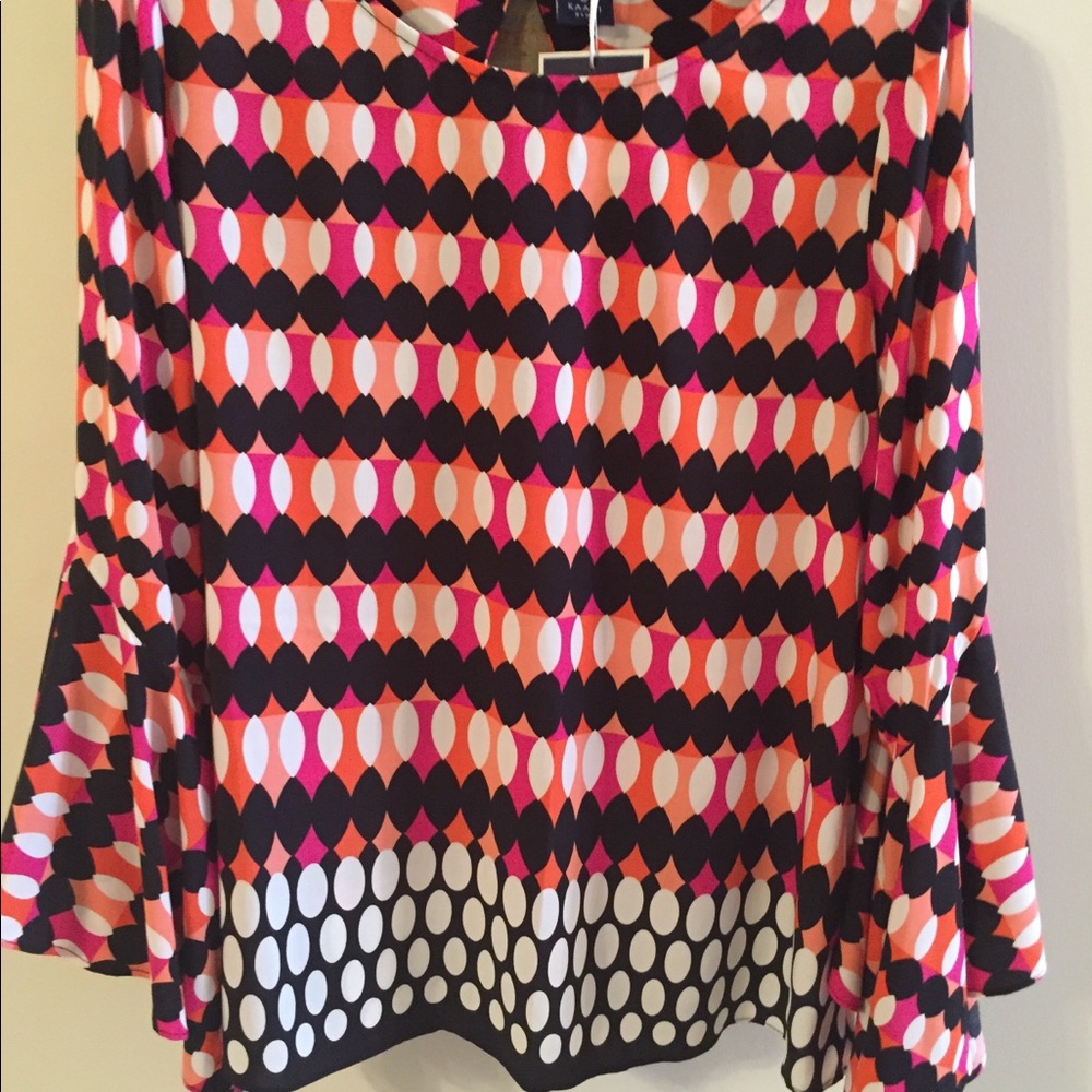 NWT KAARI Blue stunning top - Picture 8 of 8